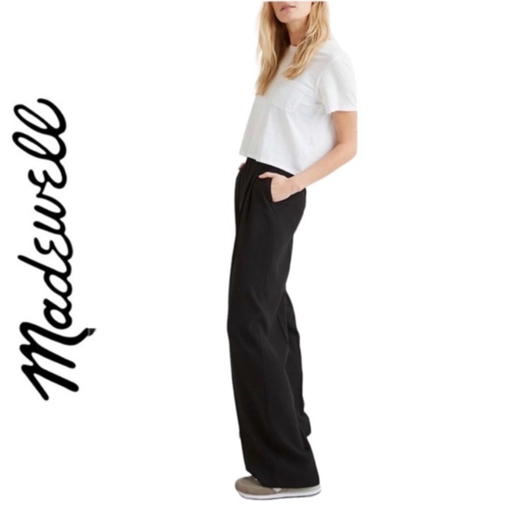 Madewell Terrycloth Boxy White Cropped Tee